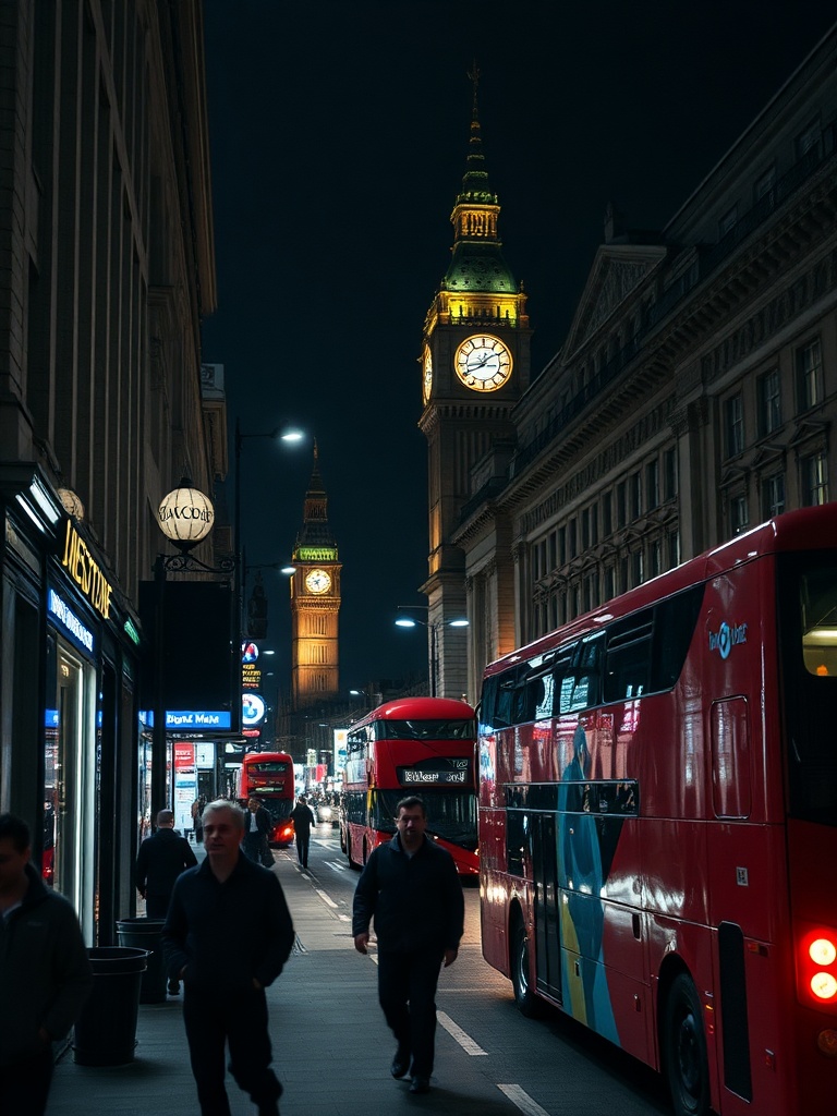 london nightlife image
