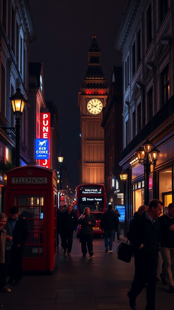 london nightlife image