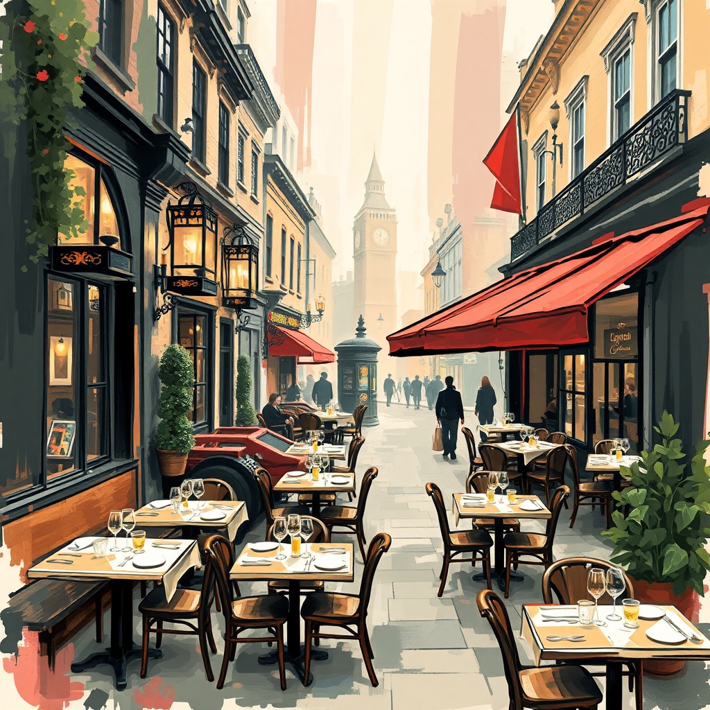 london restaurants image
