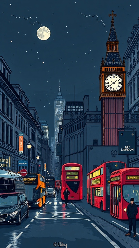 london nightlife image