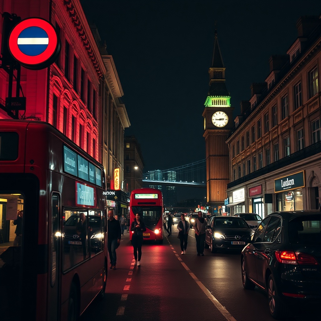 london nightlife image