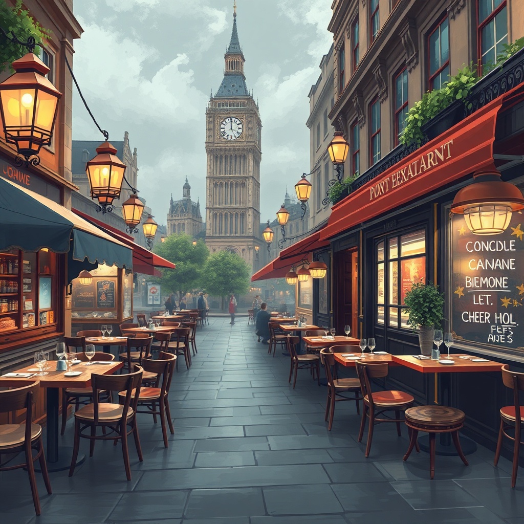 london restaurants image